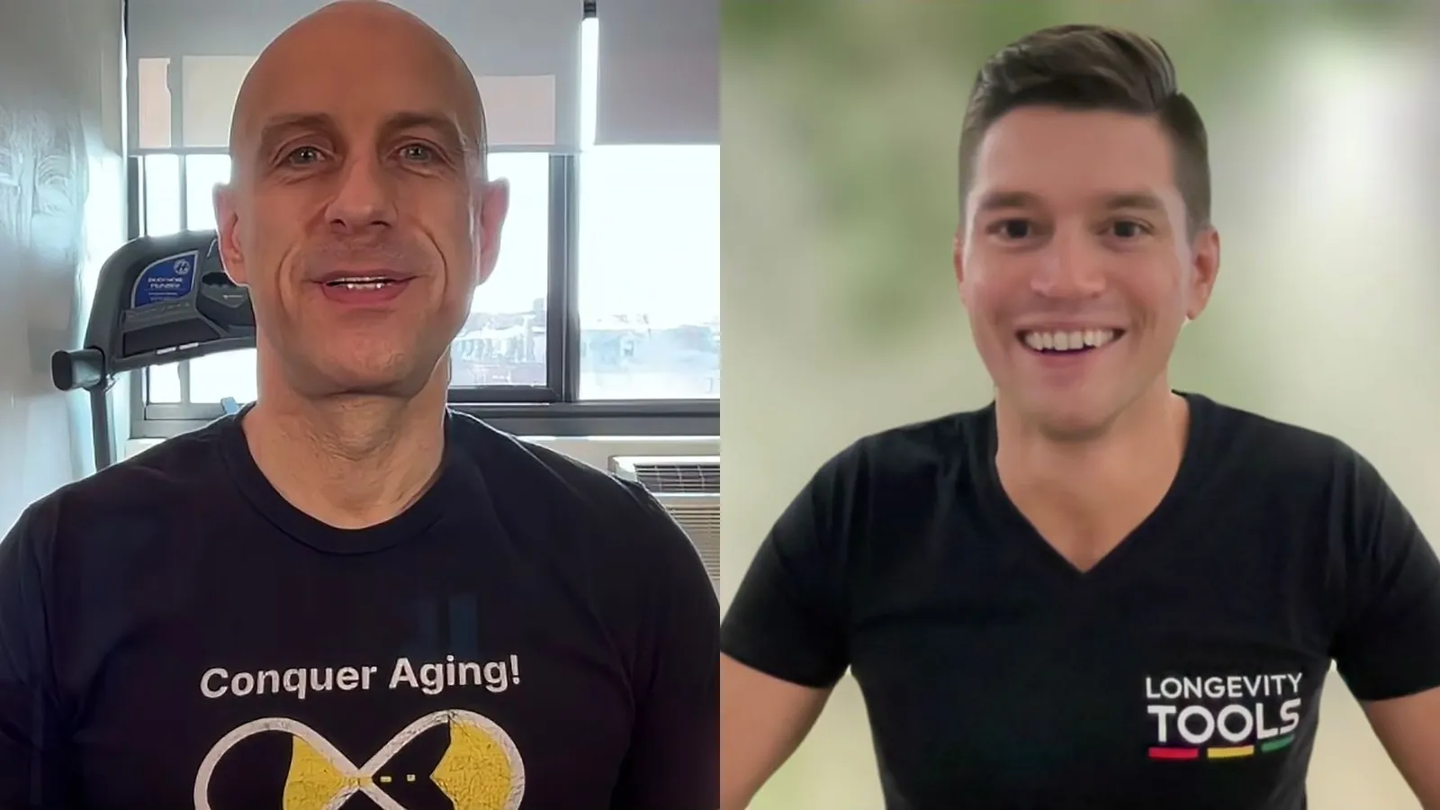 Video call with Michael Lustgarten, Ph.D. and Zsolt Szabo